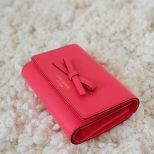 Kate spade red wallet